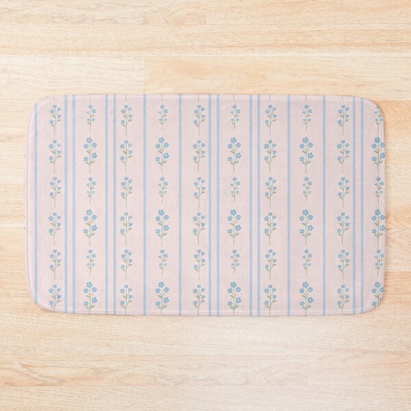 Item preview, Blue Floral and Stripe Pattern pink designed and sold by ITCHAWAWAA.