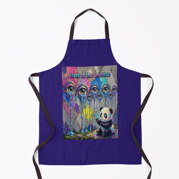 Item preview, Tears of the Universe Trippy Crying Eyes and Cute Panda designed and sold by Breezes-of-Ida.