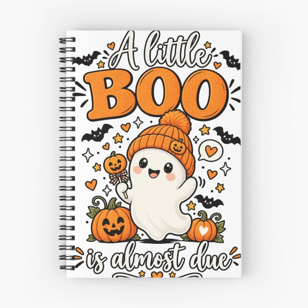 Item preview, A Little Boo is Almost Due Halloween Pregnancy Cute designed and sold by will freed18.