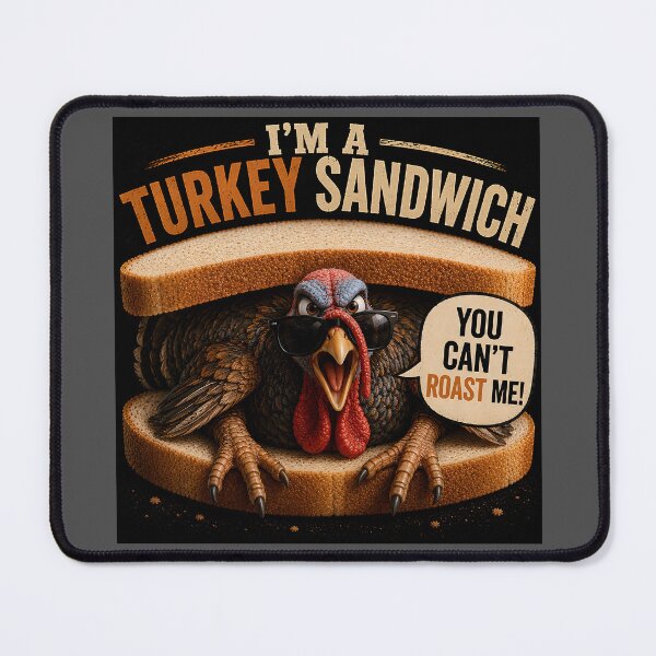 Item preview, Turkey Sandwich – You Can’t Roast Me! designed and sold by Hornace88studio.
