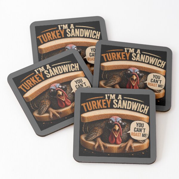 Item preview, Turkey Sandwich – You Can’t Roast Me! designed and sold by Hornace88studio.