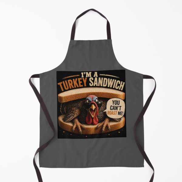 Item preview, Turkey Sandwich – You Can’t Roast Me! designed and sold by Hornace88studio.