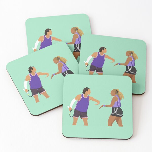 Item preview, Carlos Alcaraz & Selena Williams US Open 2026 designed and sold by povoas.