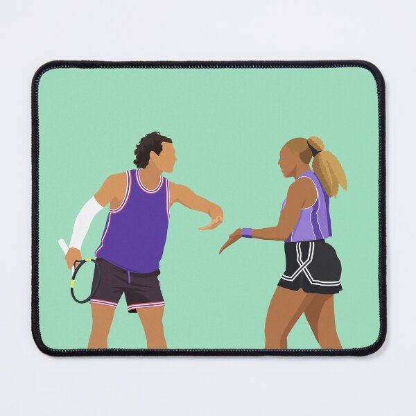 Item preview, Carlos Alcaraz & Selena Williams US Open 2026 designed and sold by povoas.