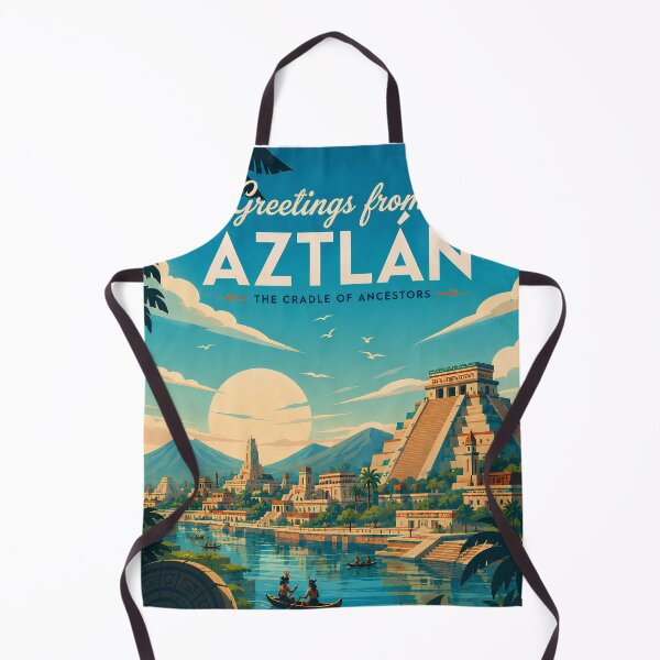 Artikelvorschau, Grüße aus Aztlán – Vintage-Reiseposter entworfen und verkauft von Extravanganzza.