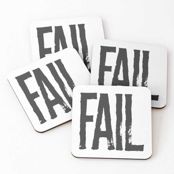 Item preview, FAIL in Black Grungy Letters designed and sold by StudioDestruct.