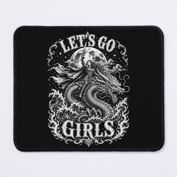 Item preview, Let’s Go Girls Dragon Rider – Fantasy Warrior Woman designed and sold by will freed18.