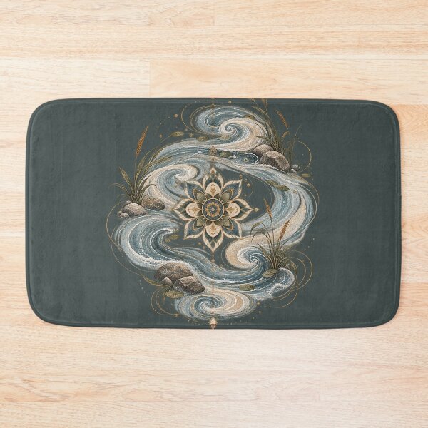 Item preview, Current Rosette River Nature Mandala Art designed and sold by StoneOak.