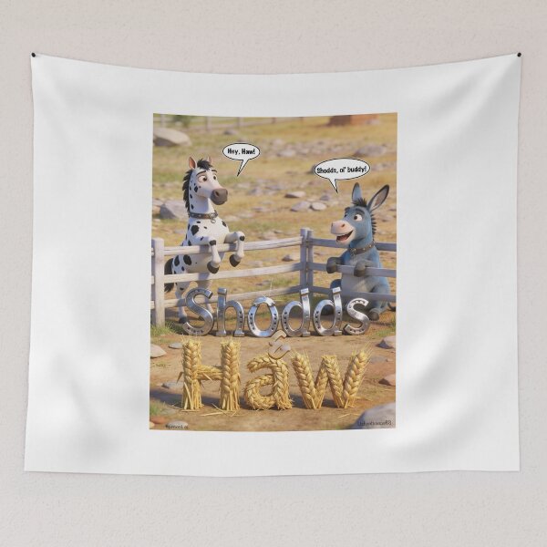 Item preview, Shodds And Haw Cartoon Print designed and sold by Lichentroupe63.