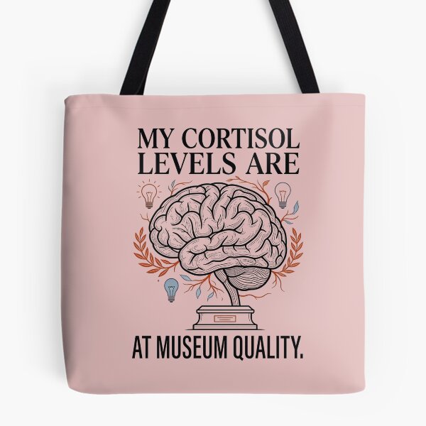 Item preview, Museum Quality Cortisol Levels Pillow designed and sold by EIPTOW.