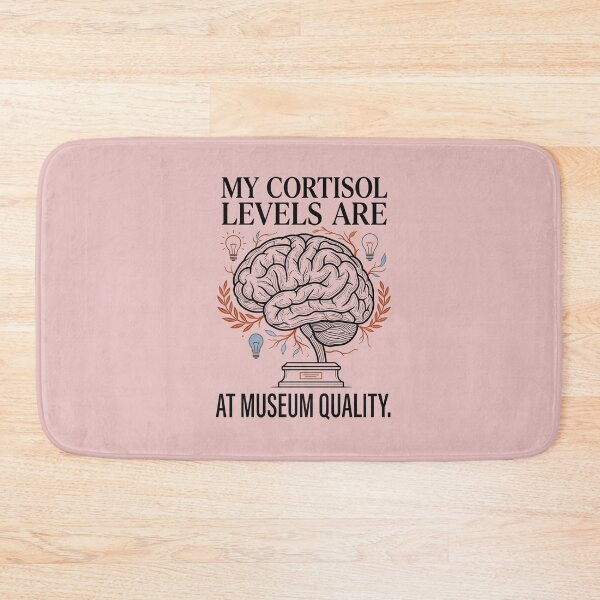Item preview, Museum Quality Cortisol Levels Pillow designed and sold by EIPTOW.