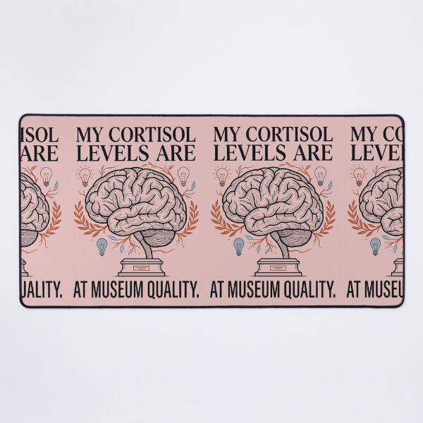 Item preview, Museum Quality Cortisol Levels Pillow designed and sold by EIPTOW.