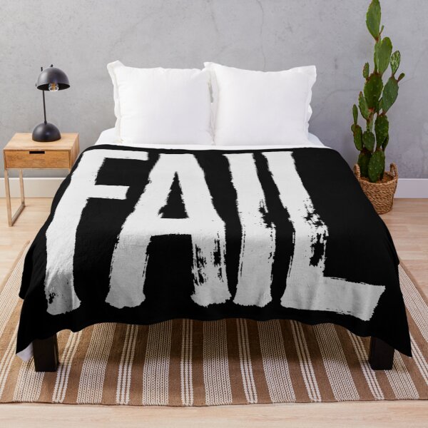 Item preview, FAIL in White Grungy Letters designed and sold by StudioDestruct.