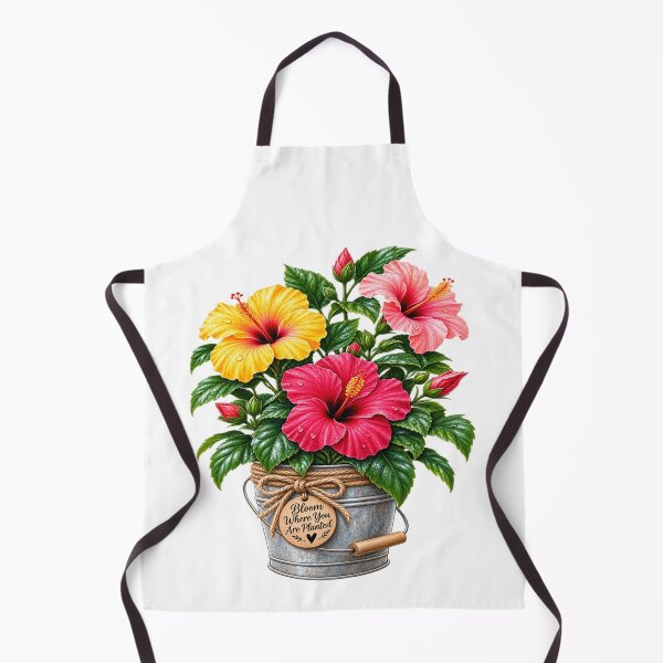 Item preview, Hibiscus Bucket Bouquet designed and sold by Julie Leisure Gardening.