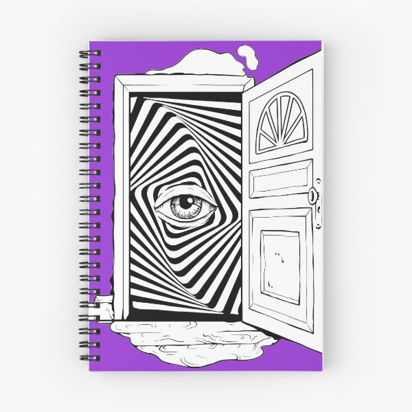 Item preview, Portal Eye - Psychedelic Door Optical Illusion Design designed and sold by NexxaStoree.