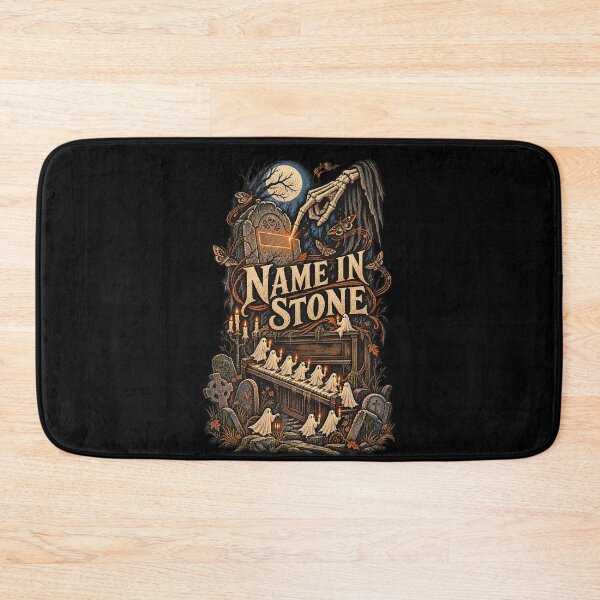 Item preview, Name In Stone - Dead Man's Bones designed and sold by hesjustken.