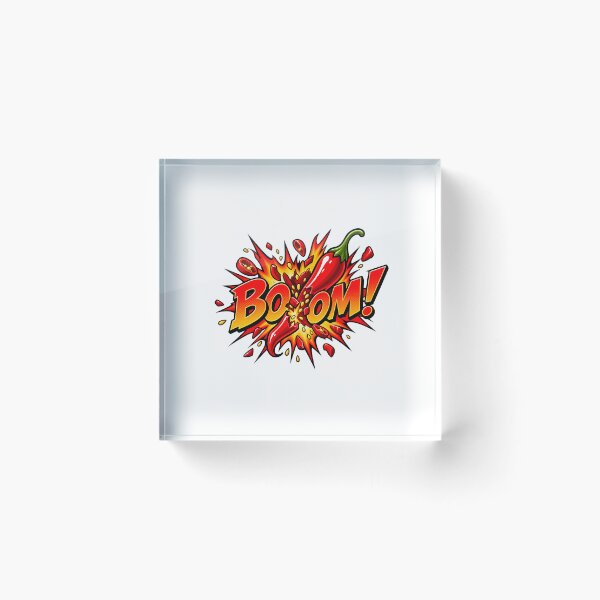 Aperçu de l'œuvre Explosion de Boom Chili créée et vendue par ChiliWild.