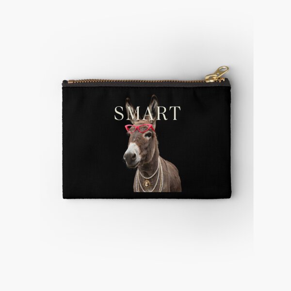 Item preview, Smart Donkey With Glasses Funny Meme Smart Donkey Ass designed and sold by Dabbing Turtle Designs.