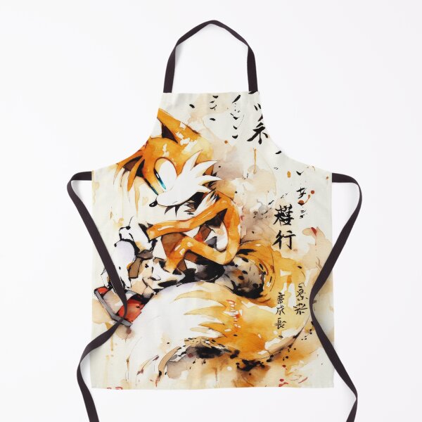 Item preview, Tails Fox Sumi-e designed and sold by AnimeArsenalPrints.