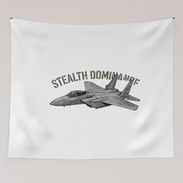 Item preview, Stealth Dominance Fighter Jet Aviation Design designed and sold by IRON WINGS /USAF.