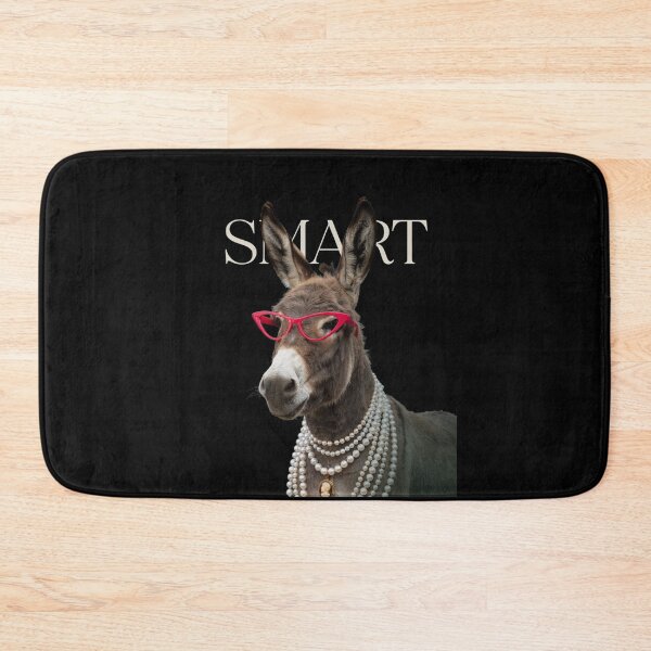 Item preview, Smart Donkey With Glasses Funny Meme Smart Donkey Ass designed and sold by Dabbing Turtle Designs.