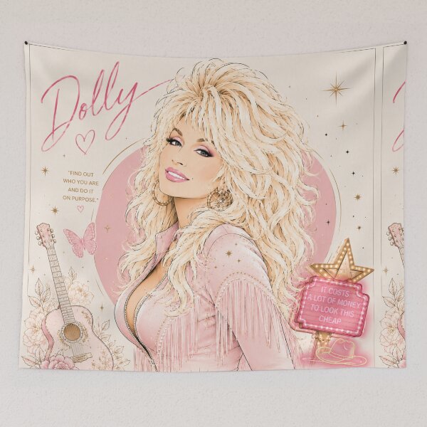 Item preview, Dolly Parton (V1) designed and sold by PeacefulHShop.