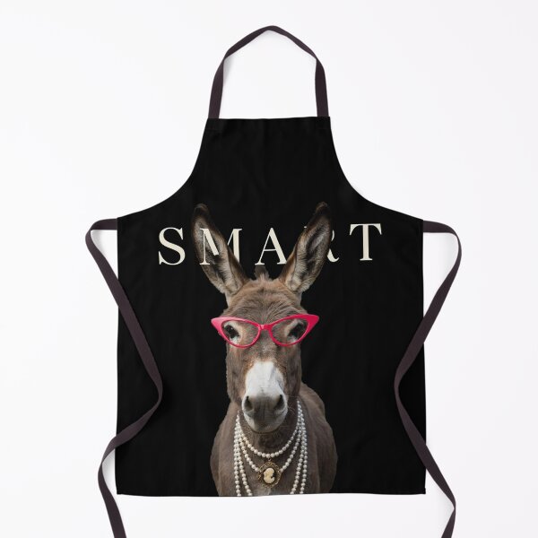 Item preview, Smart Donkey With Glasses Funny Meme Smart Donkey Ass designed and sold by Dabbing Turtle Designs.