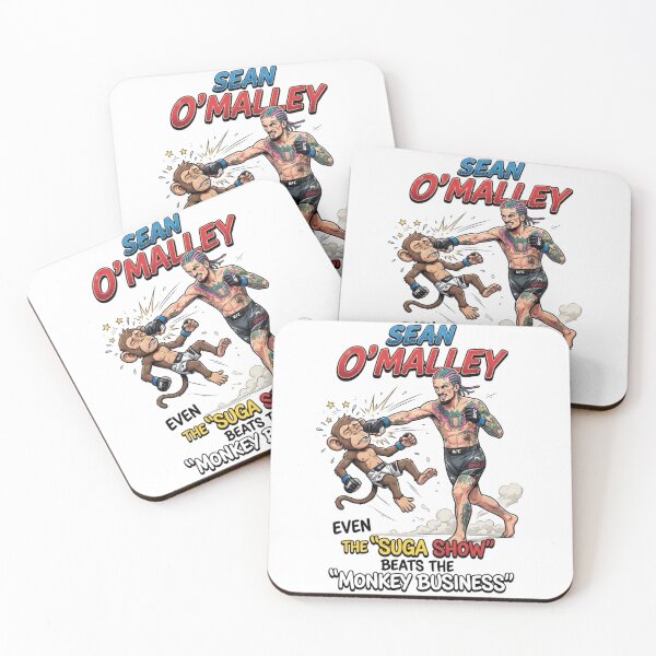 Item preview, Sean O'Malley Suga Show Monkey Business Knockout designed and sold by annaarthk.