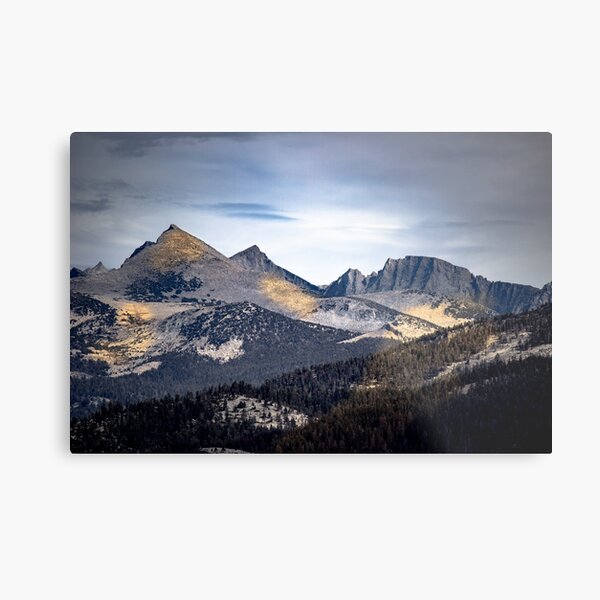 Golden Shadows Yosemite Metal Print