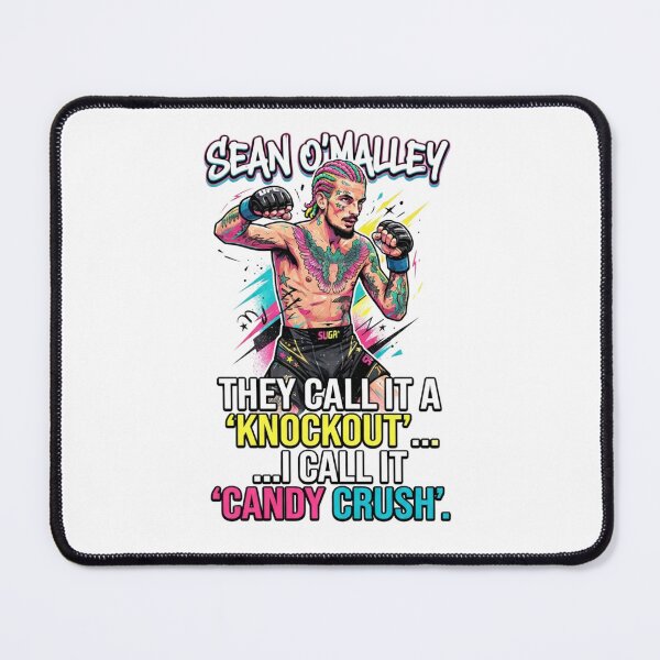 Item preview, Sean O'Malley Knockout Candy Crush MMA Pop Art designed and sold by annaarthk.
