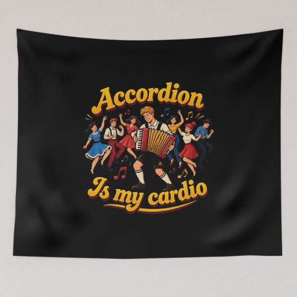 Item preview, Accordion is my cardio designed and sold by Konvero.