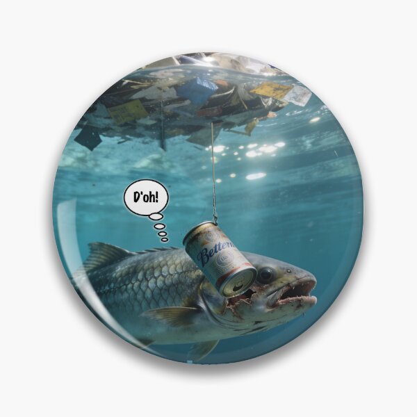 Item preview, Beer Battered Fish Print designed and sold by Lichentroupe63.