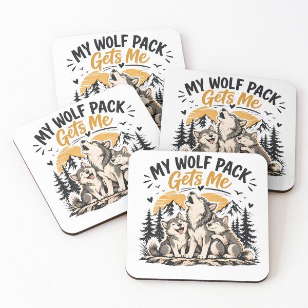 Item preview, Unhinged Wolf Pack and mom : my wolf , gets me designed and sold by Wildora Studio.