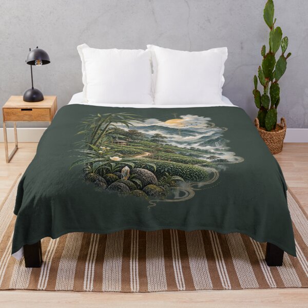 Aperçu de l'œuvre Paysage de montagne calme et brumeuse créée et vendue par StoneOak.