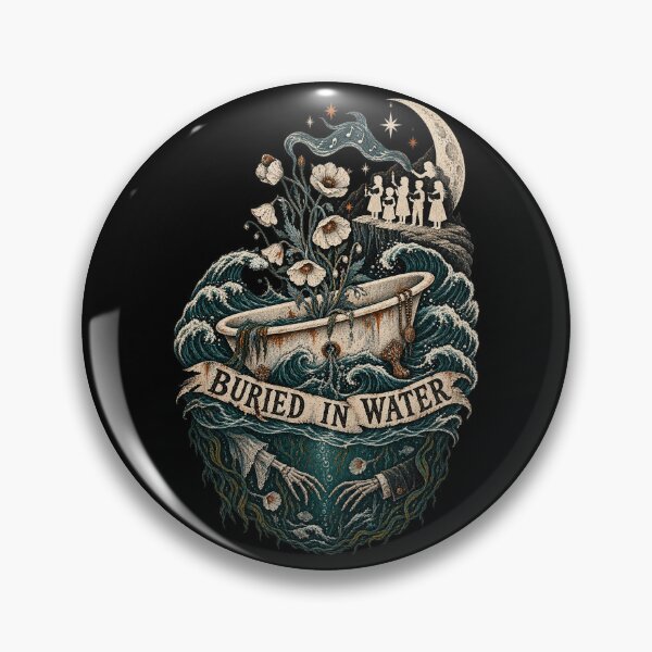 Item preview, Buried In Water - Dead Man's Bones designed and sold by hesjustken.