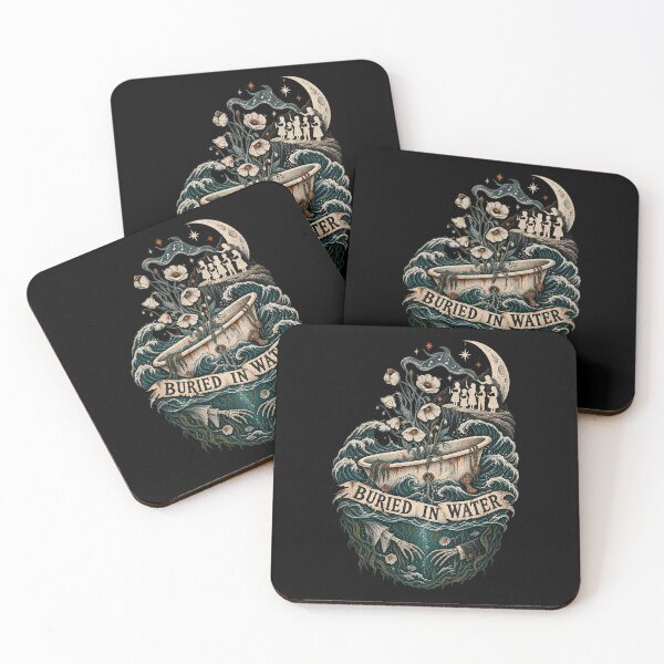 Item preview, Buried In Water - Dead Man's Bones designed and sold by hesjustken.