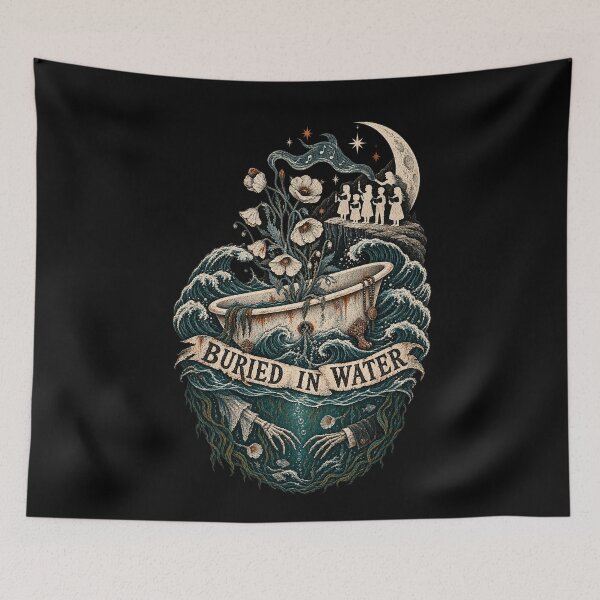Item preview, Buried In Water - Dead Man's Bones designed and sold by hesjustken.