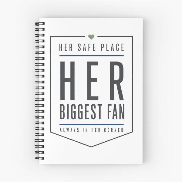 Item preview, Her Safe Place and Biggest Fan designed and sold by BridgeofArt.