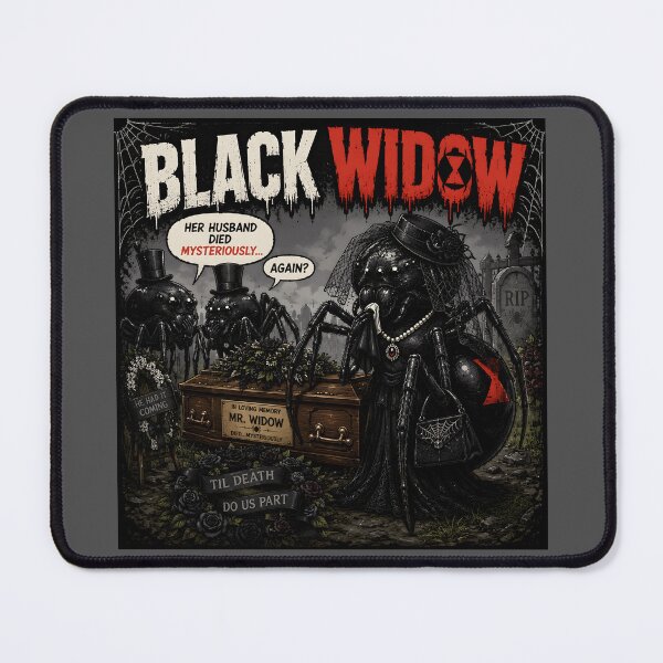 Item preview, Black Widow – Died Mysteriously… designed and sold by Hornace88studio.