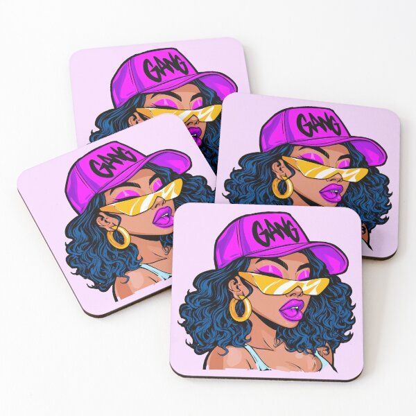 Item preview, Pop Art Pink Hat Lady designed and sold by RichardRags.