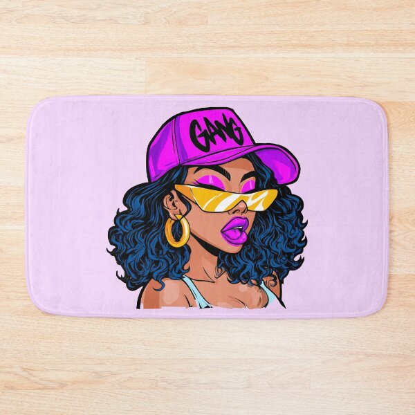Item preview, Pop Art Pink Hat Lady designed and sold by RichardRags.