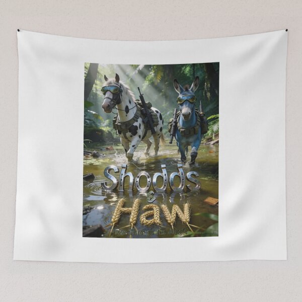 Item preview, Shodds And Haw Jungle Print designed and sold by Lichentroupe63.