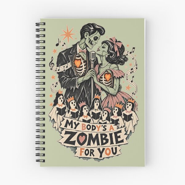 Item preview, My Body's A Zombie For You - Dead Man's Bones designed and sold by hesjustken.