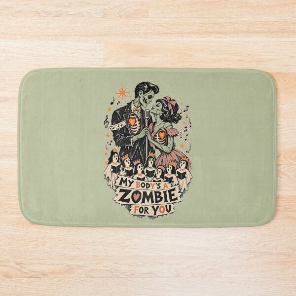 Item preview, My Body's A Zombie For You - Dead Man's Bones designed and sold by hesjustken.