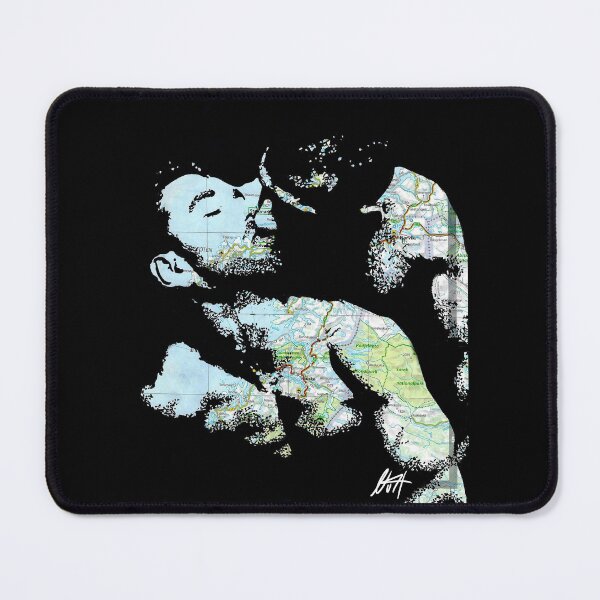 Item preview, Nordic Passion – Lofoten & Narvik Gay Muscle Hairy Lovers Map Art designed and sold by NLMKArtStudio.