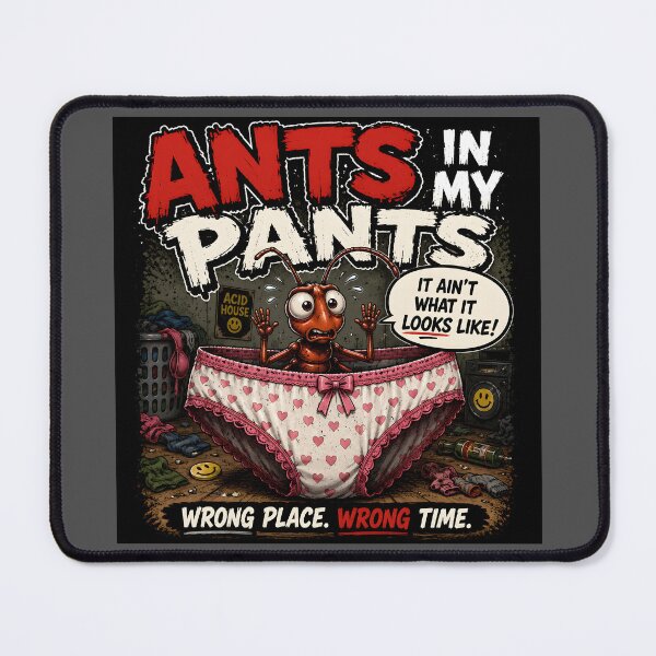 Item preview, Ants in My Pants – Wrong Place, Wrong Time designed and sold by Hornace88studio.