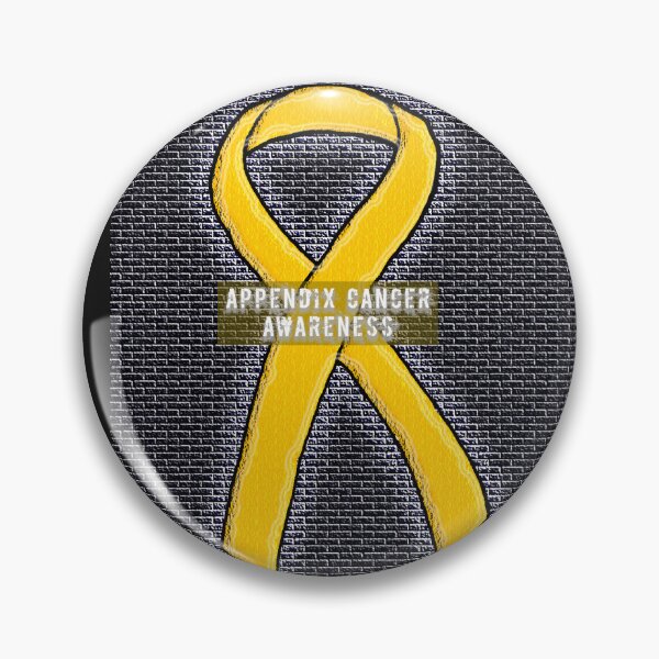 Item preview, Appendix Cancer Awareness Month Ribbon designed and sold by ASuspiciousMole.