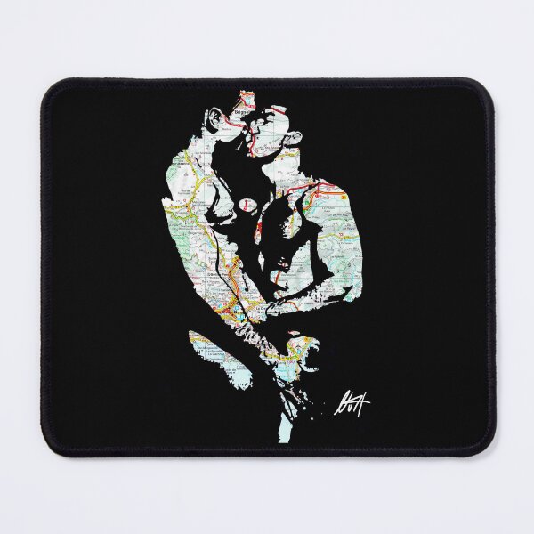 Item preview, Provençal Devotion – Brignoles & Var Gay Muscled Twinks Romance Map Art designed and sold by NLMKArtStudio.