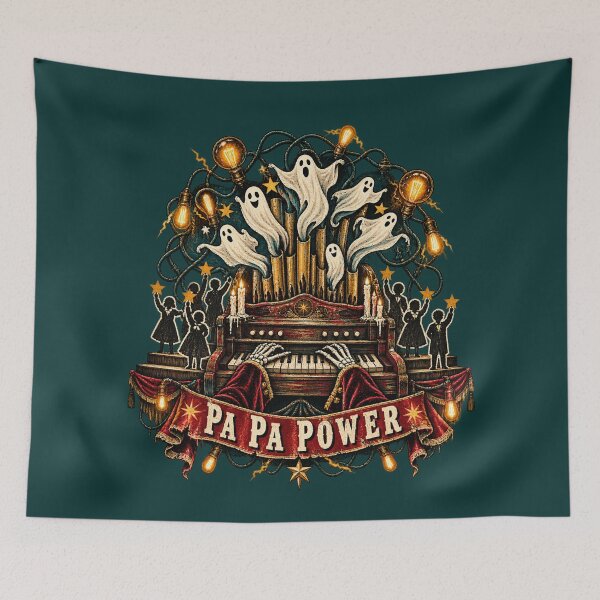 Item preview, Pa Pa Power - Dead Man's Bones designed and sold by hesjustken.
