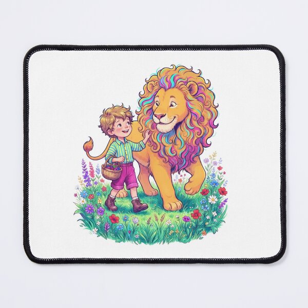 Item preview, The Boy and the Lion designed and sold by PP&RAINBOW SHOP.